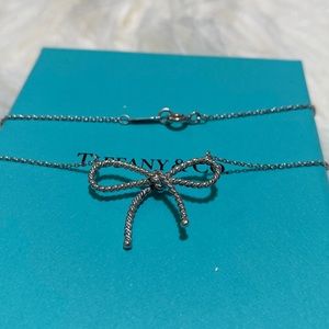 Tiffany & Co bow necklace - Authentic